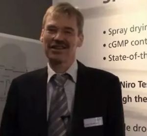Søren Terp Madsen, Area Sales Manager and Product Manager, Chemical Division – Pharma Spray Drying, GEA Niro at CPhi 2014