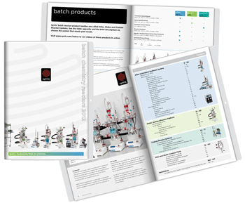 Syrris batch chemistry reactors catalogue