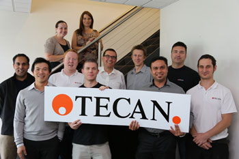 The Tecan Australia team in the new Melbourne premises