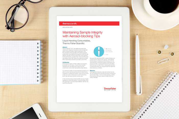 Maintaining sample integrity with aerosol-blocking tips