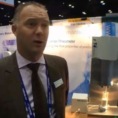 Tim Freeman, Managing Director, Freeman Technology at Pittcon 2014