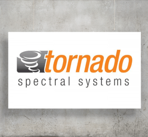 Tornado Spectral Systems logo with background