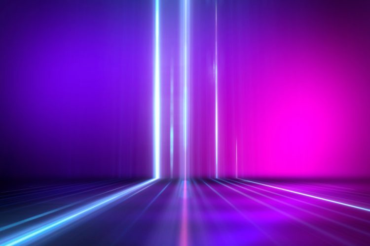 Ultraviolet abstract light