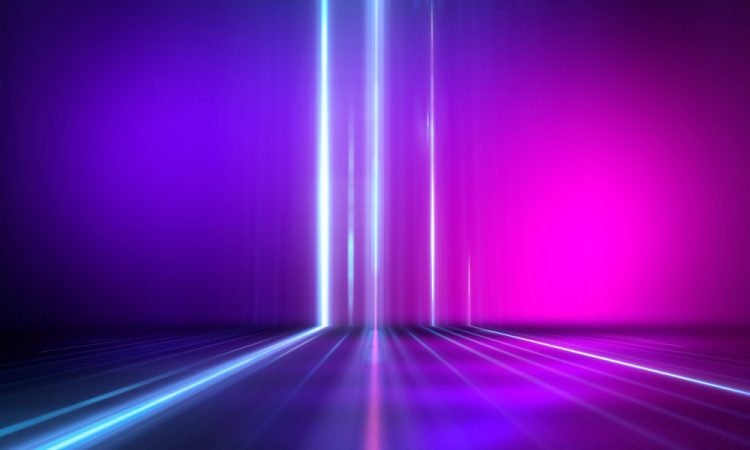 Ultraviolet abstract light