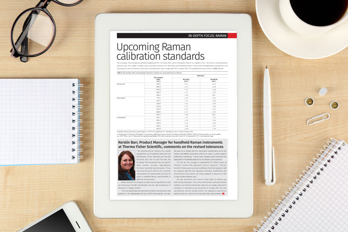 Upcoming Raman calibration standards