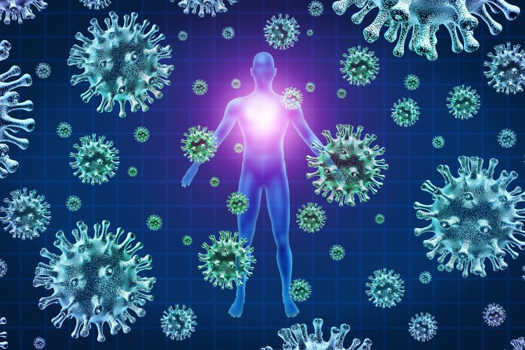 coronavirus particles