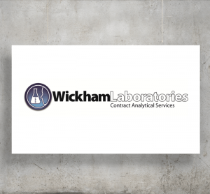 Wickham Laboratories logo with background