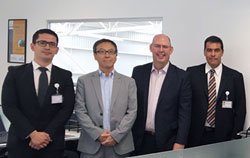 The MeYusen Logistics Strengthens Presence in Mexico with New Branch in Guadalajaraxico team at the opening ceremony, from left: Max Villa, Air Freight Operations; Shogo Machida, Vice President, Mexico; Jordan Dewart, President , Mexico; and Oswaldo Manzo, Customer Service.