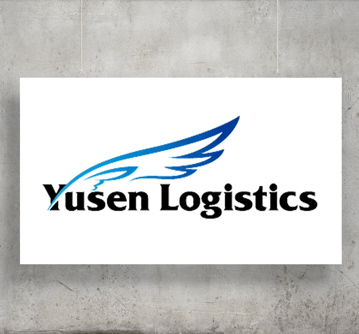 Yusen Logistics logo with background