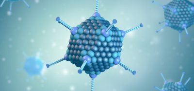 3d illustration of adenovirus - a common viral vector