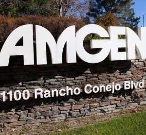 Amgen, 1100 Rancho Conejo Blvd - On wall