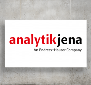 Analytik Jena logo with background