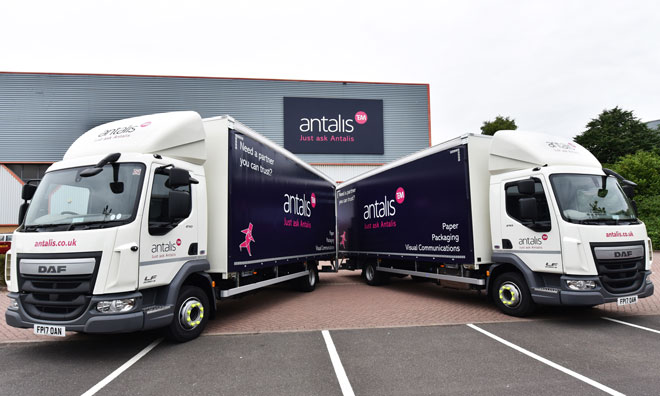 Antalis drives forward with new vehicle fleet