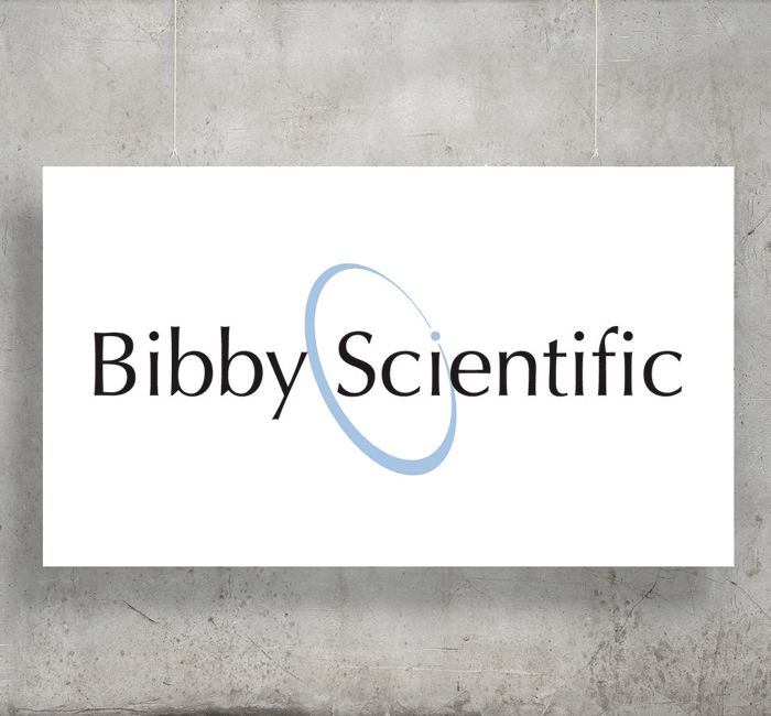 Bibby Scientific logo with background