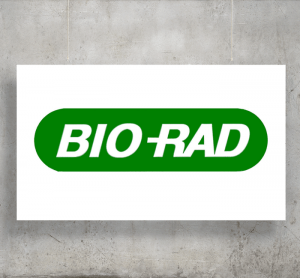 Bio Rad logo with background