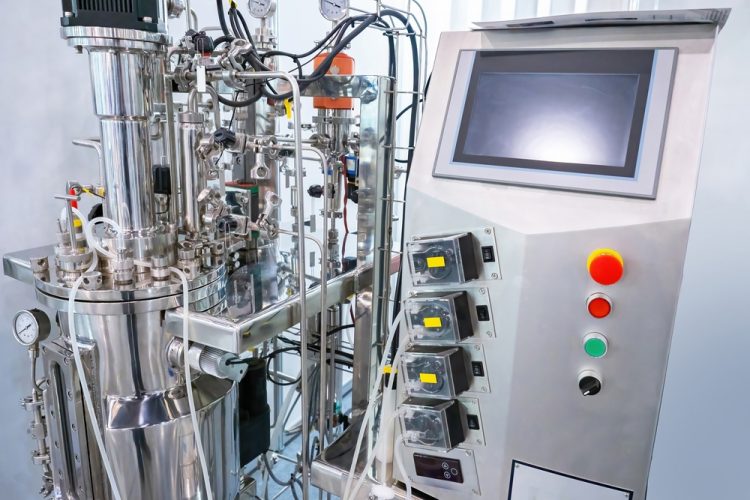 Laboratory bioreactor for bioproduction