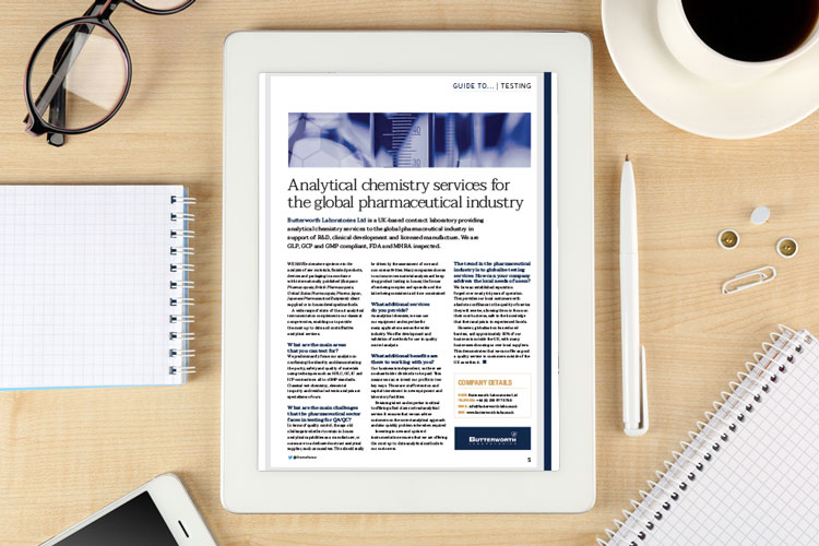 Butterworth Labs guide to analytical techniques epr 2 2018