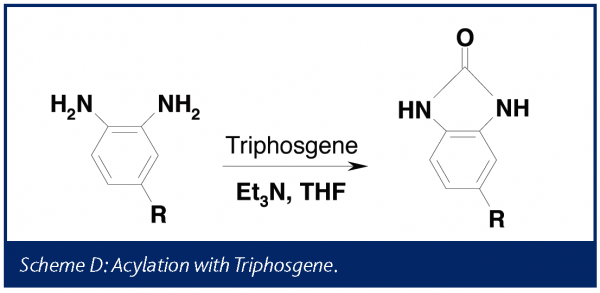 Scheme D: Acylation with Triphosgene