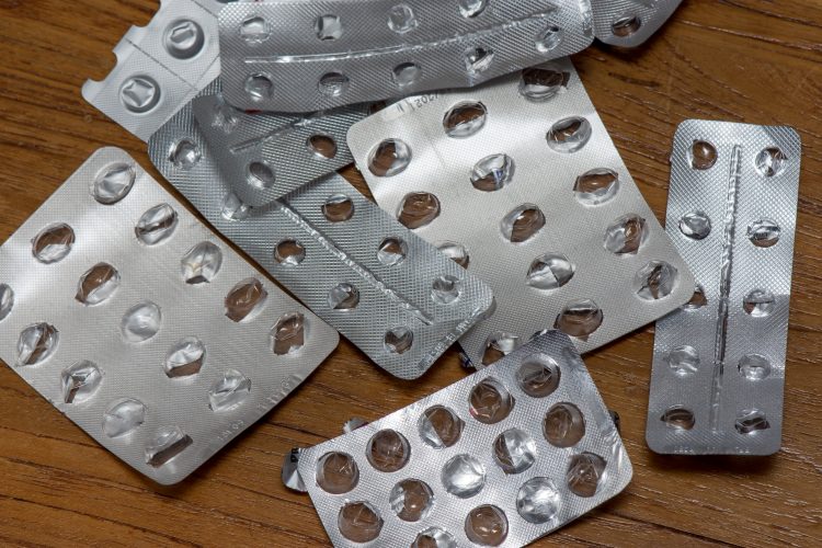 empty blister pill packaging - idea of drug shortages due to supply chain vulnerabilities