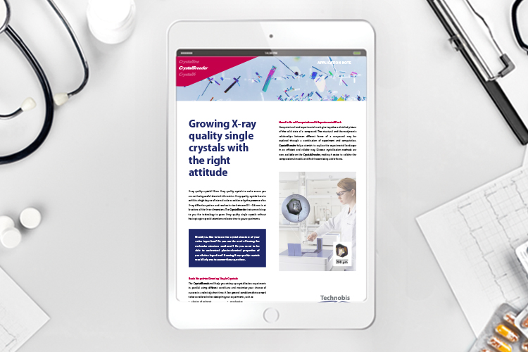 Application note: Growing X-ray quality single crystals