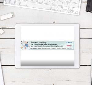 Webinar: Comparator sourcing success