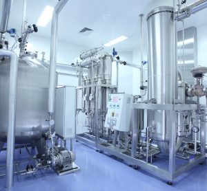 stainless steel tanks -manufacturing equipment in pharmaceutical factory