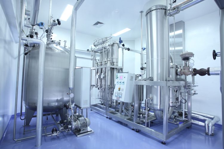 stainless steel tanks -manufacturing equipment in pharmaceutical factory