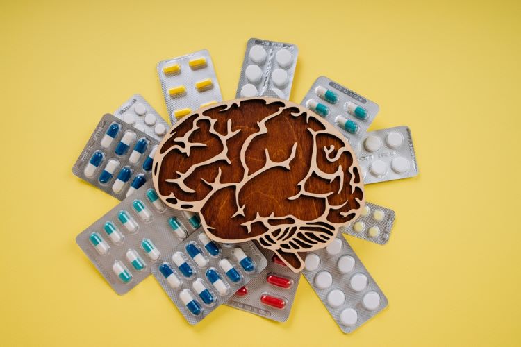 mental health medications concept