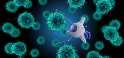 3D concept of a nanorobot