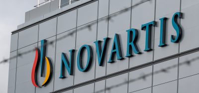 Novartis logo Novartis building in Stein, Switzerland [Credit: Taljat David shutterstock.com]