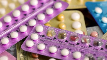 various strips of oral contraceptive pills