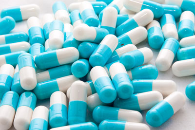Blue & White Pills