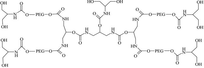 Figure 11 - A MultiPEG derivative (TetraPEG-(OH)10)75