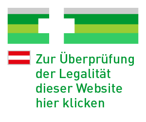 gif of the EU registered pharmacies logo (green horizontal stripes with white cross through them left of centre) and flag