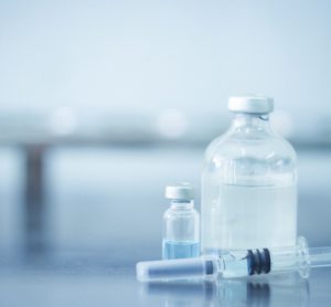 Vaccine in bottle