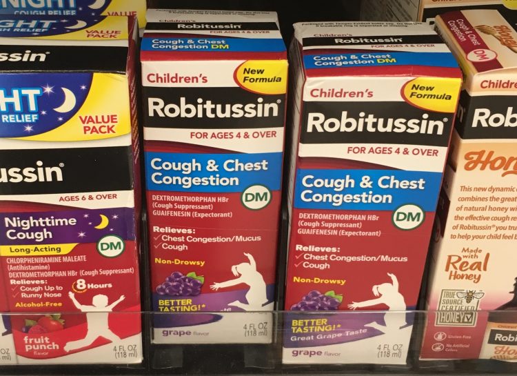 GSK children's cough medicine