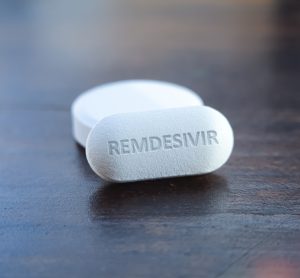 White remdesivir tablet