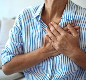 EGPA patient with chest pain