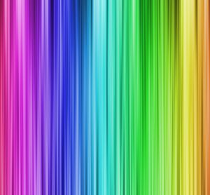 Abstract colour spectrum with purple and blue on left and red and orange on right- idea of spectroscopy