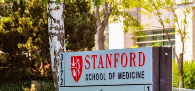 Entrance to Stanford University School of Medicine