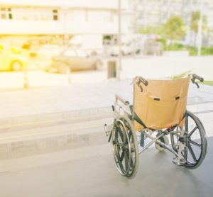 Wheelchair - concept of disability