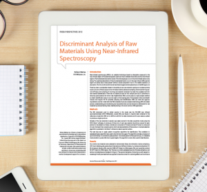 Discriminant analysis of raw materials whitepaper